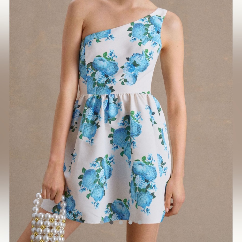 Sachin & Babi Addison One-Shoulder Mini Dress